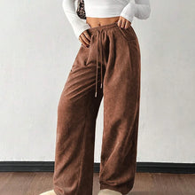 Charger l'image dans la galerie, Pantalon en velours ample pour femmes