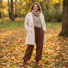 Charger l'image dans la galerie, Pantalon en velours ample pour femmes