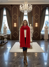 Charger l'image dans la galerie, Mikasa Scarf Rouge luxe