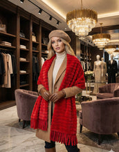 Charger l'image dans la galerie, Mikasa Scarf Rouge luxe