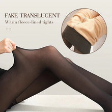 Charger l'image dans la galerie, Collants élastiques doublés en peluche chaude