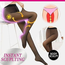 Charger l'image dans la galerie, Collants élastiques doublés en peluche chaude