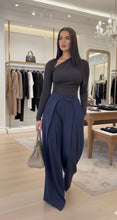 Charger l'image dans la galerie, pantalon palazzo taille haute femme
