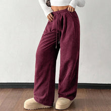 Charger l'image dans la galerie, Pantalon en velours ample pour femmes
